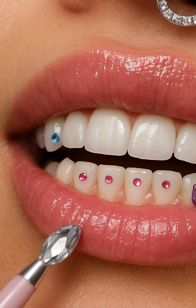 joyas en los dientes