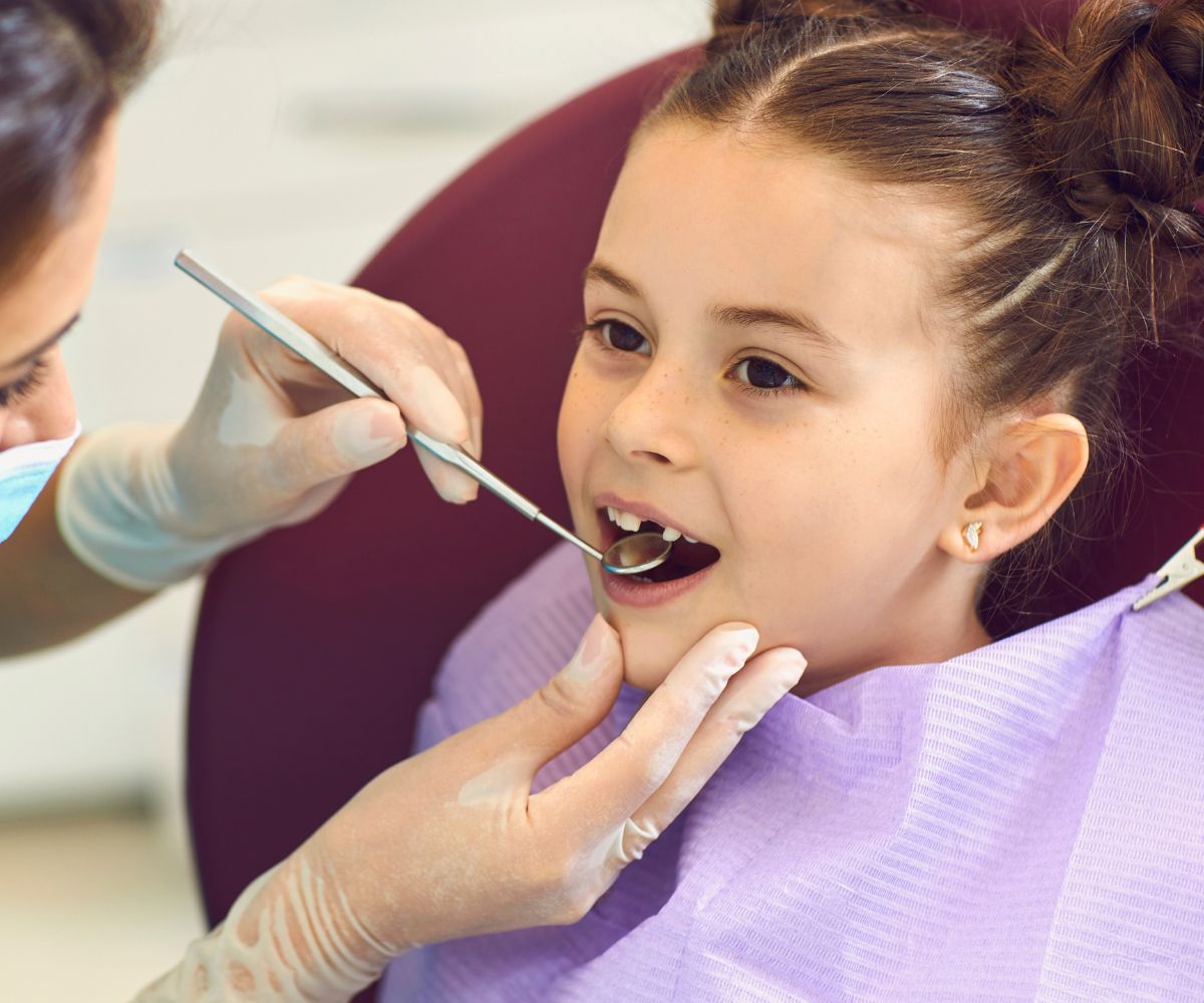 revisión dental en niños